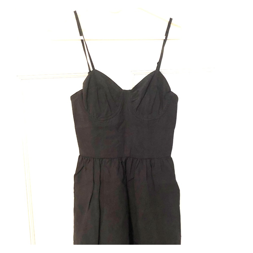 Steven Alan Linen Blend Bustier Dress